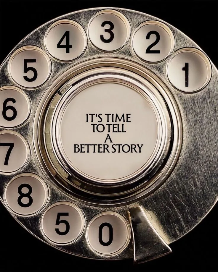 Time to tell a better story